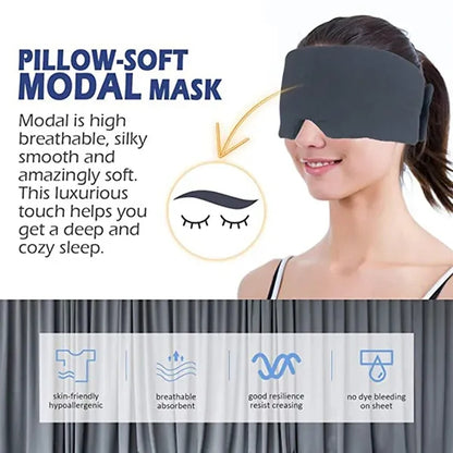 Soft Breathable Light-Blocking Organic Sleep Mask