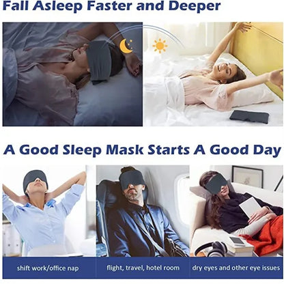 Soft Breathable Light-Blocking Organic Sleep Mask