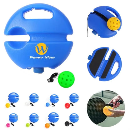 Portable Pickleball Rebound Trainer with Non-Slip Base