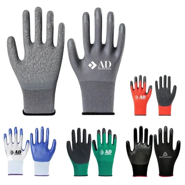 Latex Coated Work Gloves