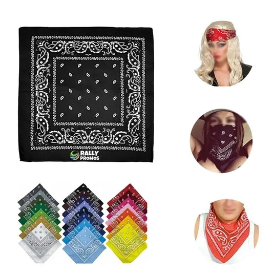 21.25" Dye-Sublimated Bandana