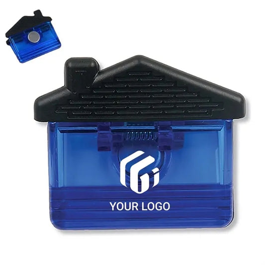 School office supplies house shape magnetic chip clip