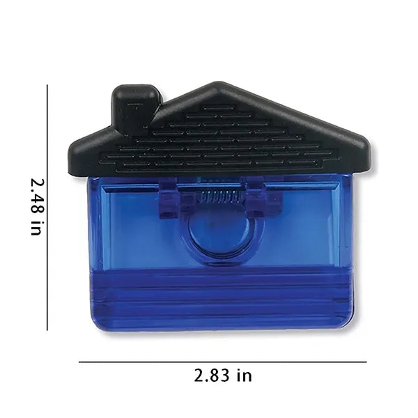 School office supplies house shape magnetic chip clip