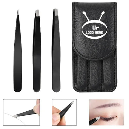 Stainless Steel Tweezers Set