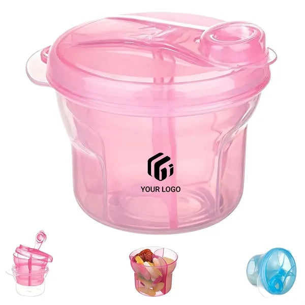 Travel to go feeding bottle portable baby formula container