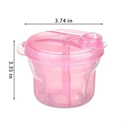 Travel to go feeding bottle portable baby formula container