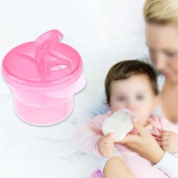 Travel to go feeding bottle portable baby formula container