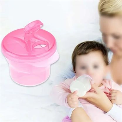 Travel to go feeding bottle portable baby formula container