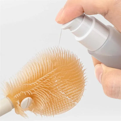 Baby travel essentials portable cleaner bottle brush kit