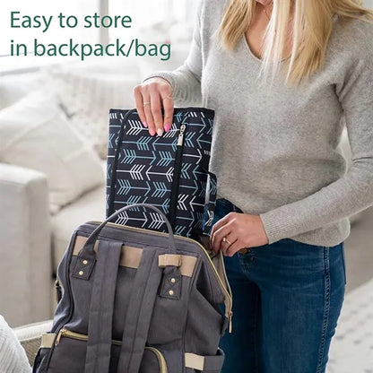 Travel baby essentials newborn diaper portable changing pad