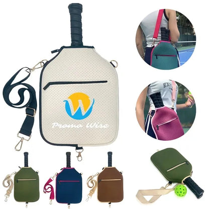 Shockproof Scratch-Resistant Crossbody Pickleball Paddle Bag