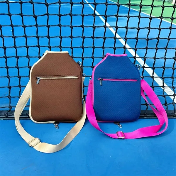 Shockproof Scratch-Resistant Crossbody Pickleball Paddle Bag