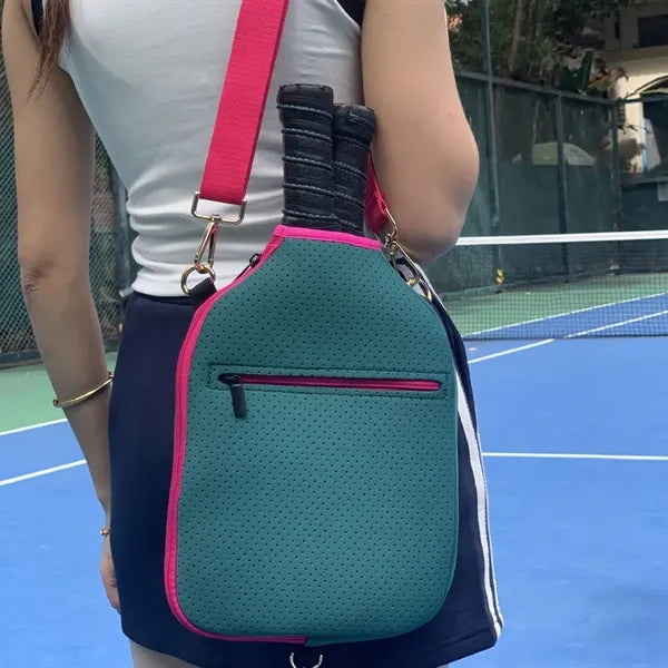 Shockproof Scratch-Resistant Crossbody Pickleball Paddle Bag
