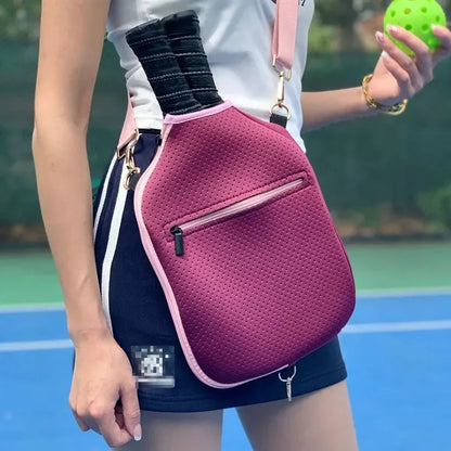 Shockproof Scratch-Resistant Crossbody Pickleball Paddle Bag