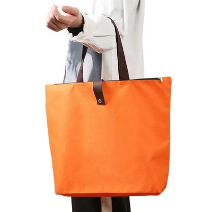 Foldable Minimalist Durable Oxford Tote Bag