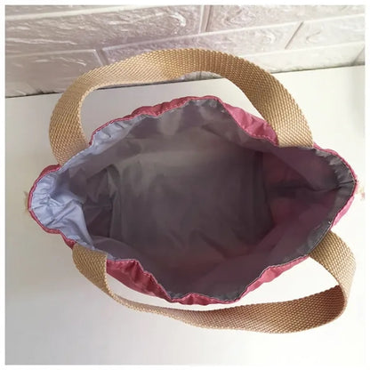Portable Drawstring Leakproof Lightweight Thermal Lunch Bag