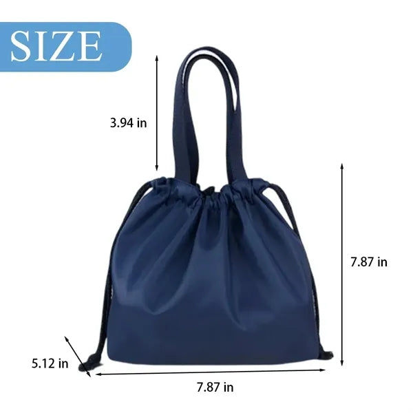 Portable Drawstring Leakproof Lightweight Thermal Lunch Bag