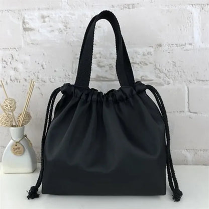Portable Drawstring Leakproof Lightweight Thermal Lunch Bag