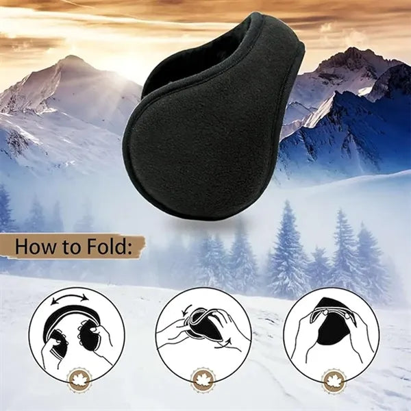 Winter Foldable Fleece Warm Earmuffs