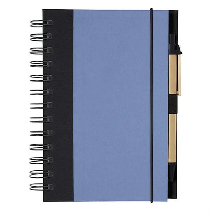 Eco-Inspired Spiral Notebook & Pen