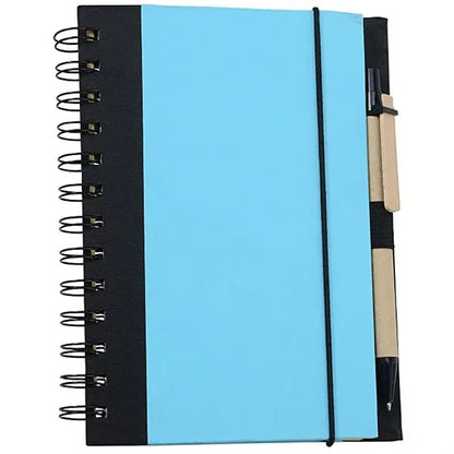 Eco-Inspired Spiral Notebook & Pen