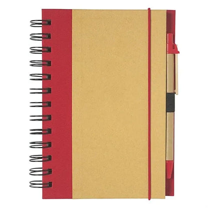 Eco-Inspired Spiral Notebook & Pen