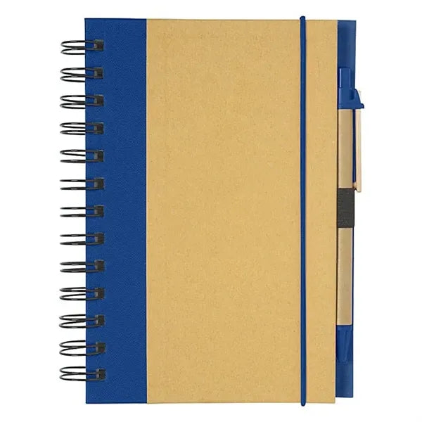 Eco-Inspired Spiral Notebook & Pen