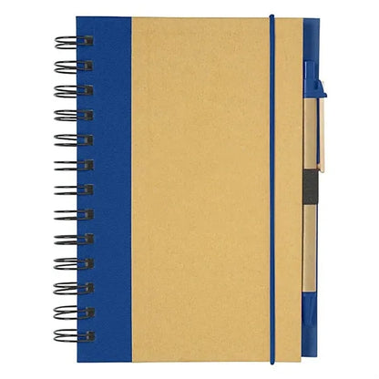 Eco-Inspired Spiral Notebook & Pen