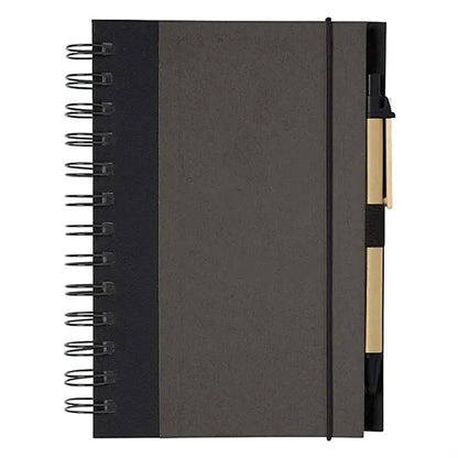Eco-Inspired Spiral Notebook & Pen