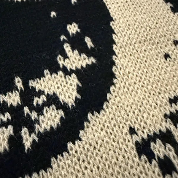Custom Flat Knit Acrylic Scarf with Tassel - Multiple Sizes