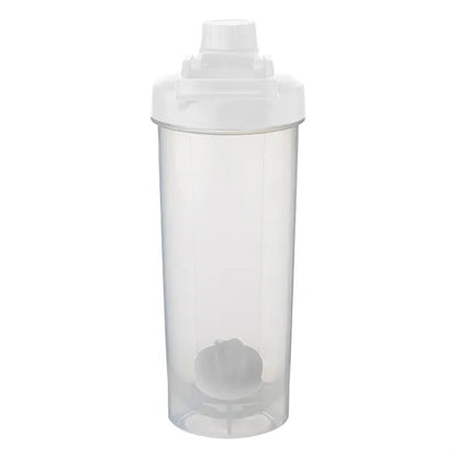 Durable Plastic Shaker Bottle with Mixer Handle