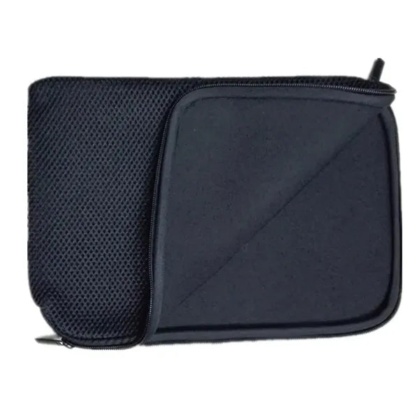 Laptop Sleeve with Mesh Fabric and Zip Closure