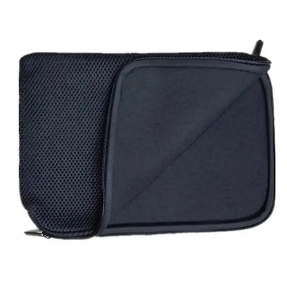 Laptop Sleeve with Mesh Fabric and Zip Closure