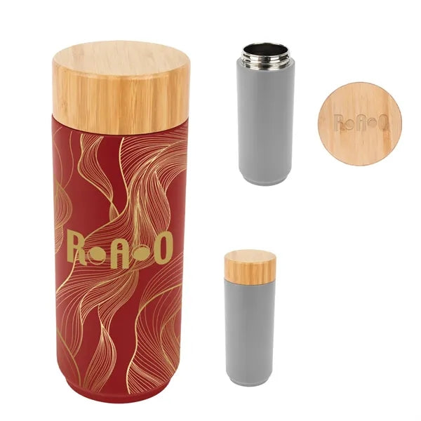 16 Oz. Full Color Stainless Steel Lexington Bottle With B...
