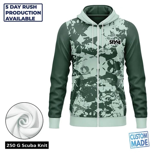 Unisex & Kids' Sublimation 250G Lightweight Scuba Knit