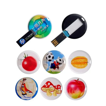 Circular 3D Print UDP USB Drive