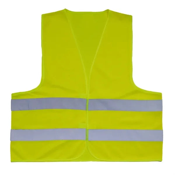 VISIPRO Unisex Hook & Loop Reflective Safety Vest with Bands