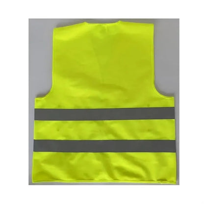 VISIPRO Unisex Hook & Loop Reflective Safety Vest with Bands