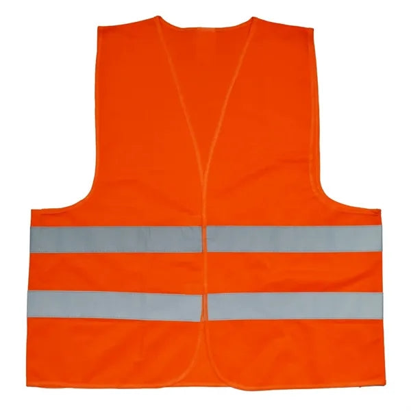 VISIPRO Unisex Hook & Loop Reflective Safety Vest with Bands