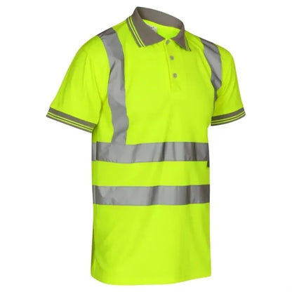 VISIPRO Short Sleeve Reflective Safety Polo with Bands,