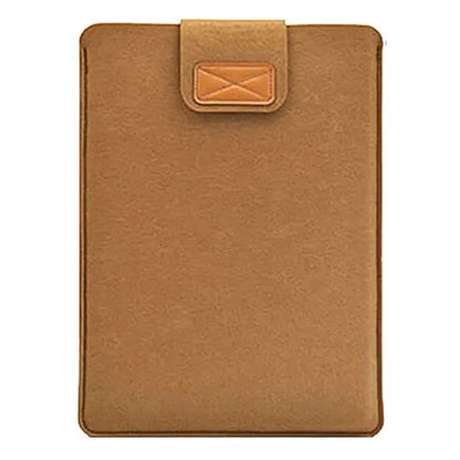Felt Laptop Sleeve with Hook-and-Loop Fastener