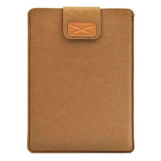 Felt Laptop Sleeve with Hook-and-Loop Fastener