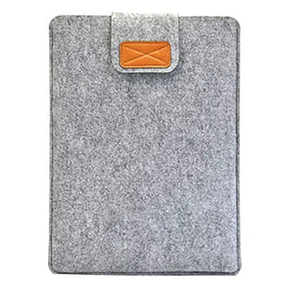 Felt Laptop Sleeve with Hook-and-Loop Fastener