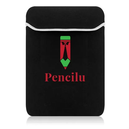 Laptop Sleeve with Fold-Over Closure - Neoprene