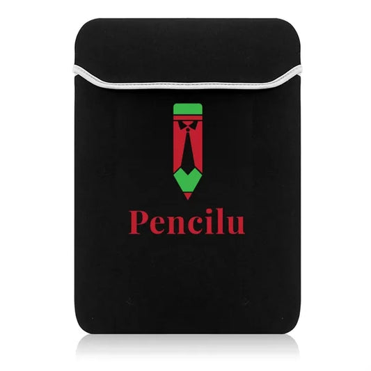 Laptop Sleeve with Fold-Over Closure - Neoprene