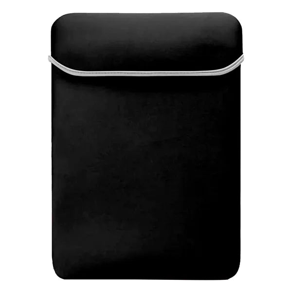 Laptop Sleeve with Fold-Over Closure - Neoprene