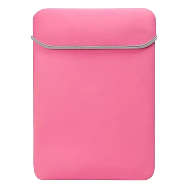 Laptop Sleeve with Fold-Over Closure - Neoprene