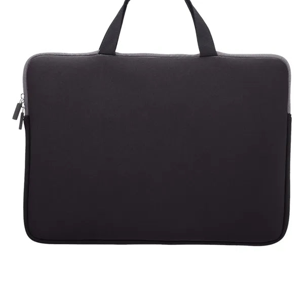 Laptop Sleeve with Full Zipper and Handle - Neoprene