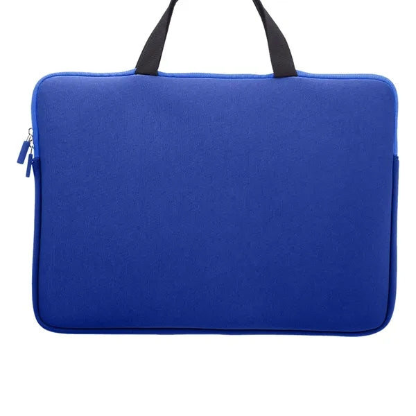 Laptop Sleeve with Full Zipper and Handle - Neoprene