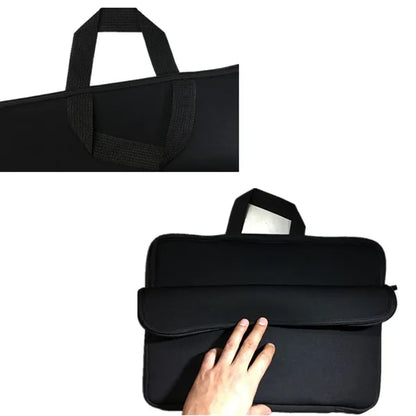Laptop Sleeve with Full Zipper and Handle - Neoprene